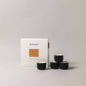 DISCOVERY SET - Set of 4 Candles / Saké Cups