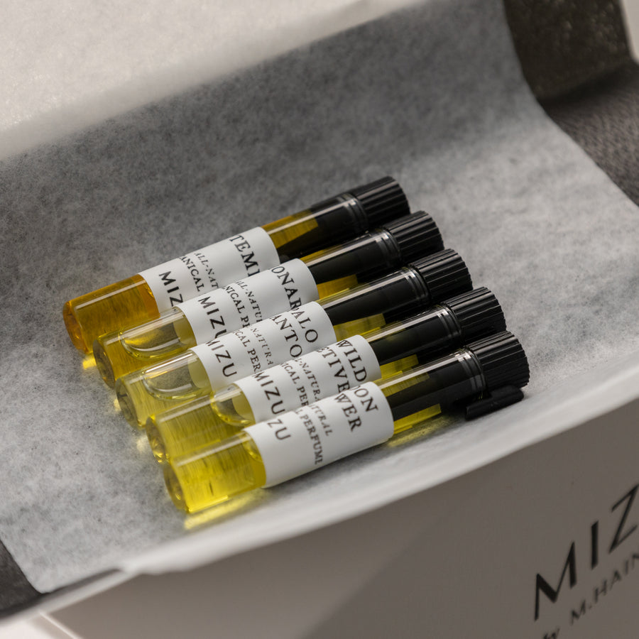 Botanical Perfume Oil Discovery Set of 5