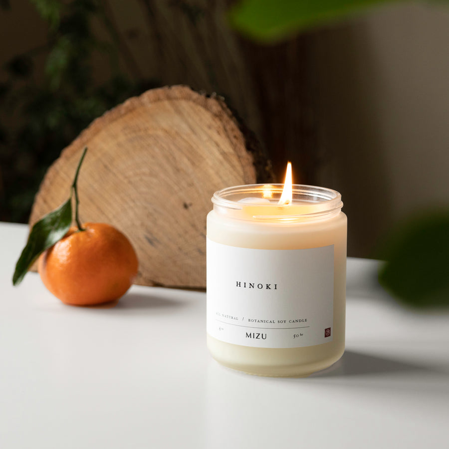 Hinoki Essential Oil Candle