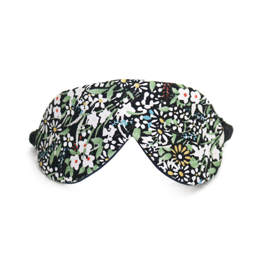 Japanese Floral Silk Eye Mask Thumbnail