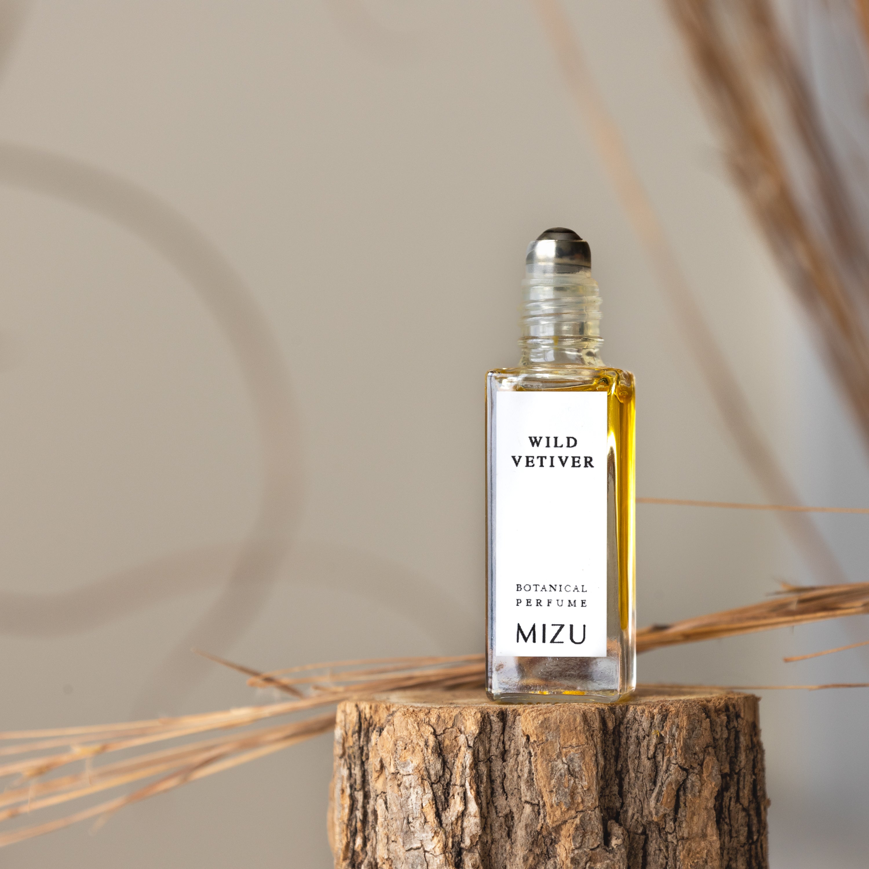 Mizu Wild Vetiver All Natural Botanical Perfume Oil