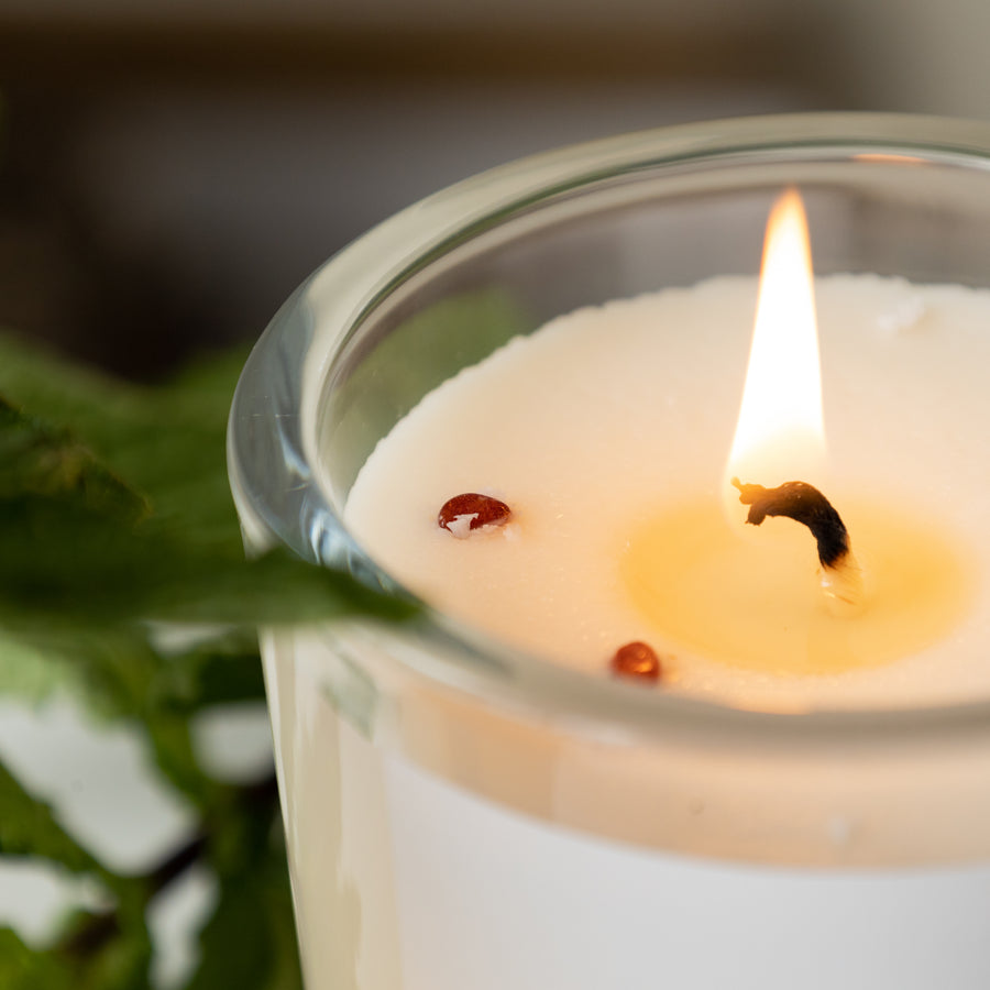 MIZU Baltic Amber Essential Oil Candle