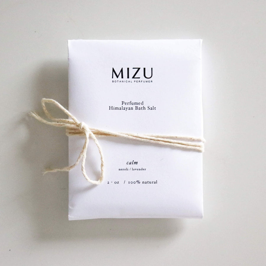 MIZU  free perfumed bath salt