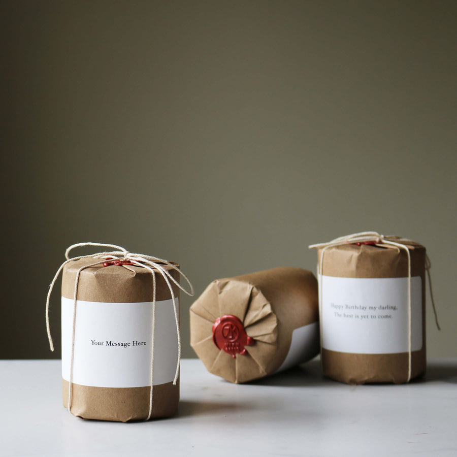 MIZU PERSONALIZED GIFT WRAP WITH WAX SEAL