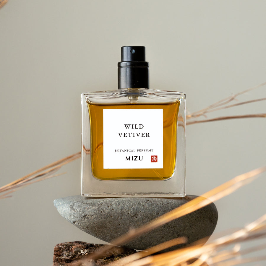 MIZU All Natural Wild Vetiver Perfume