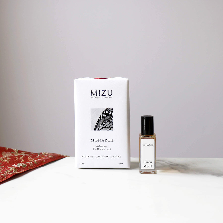 Monarch Botanical Perfume Oil Minimal Packaging