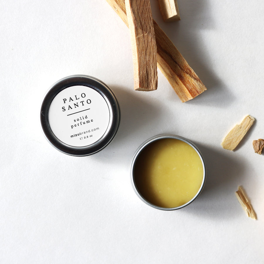 palo santo solid natural perfume