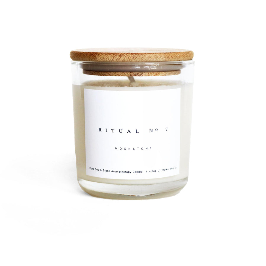 MIZU brand Crown Chakra Aromatherapy Candle