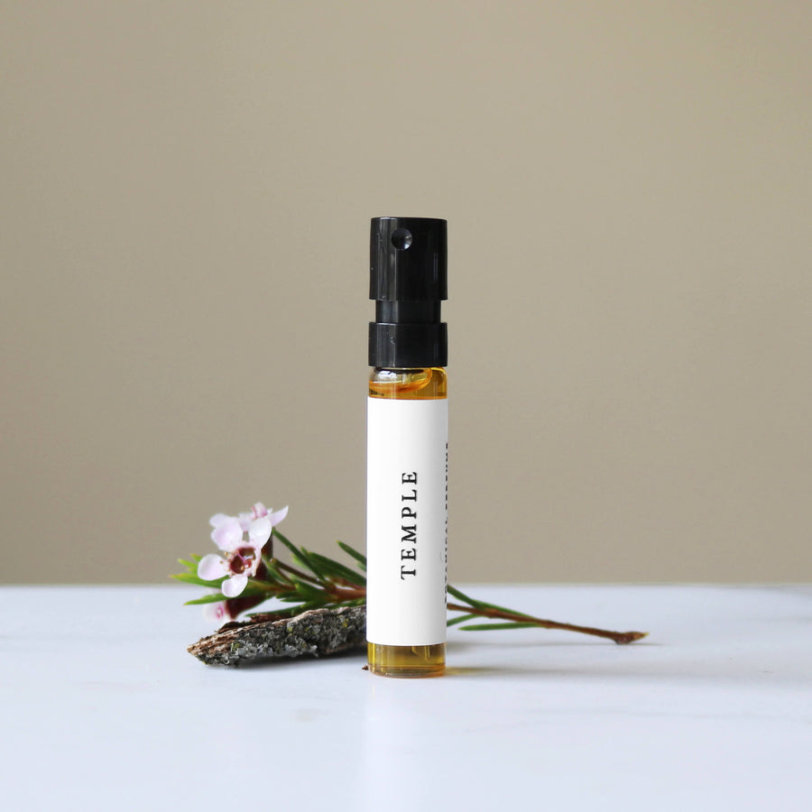 MIZU all natural botanical perfume sample