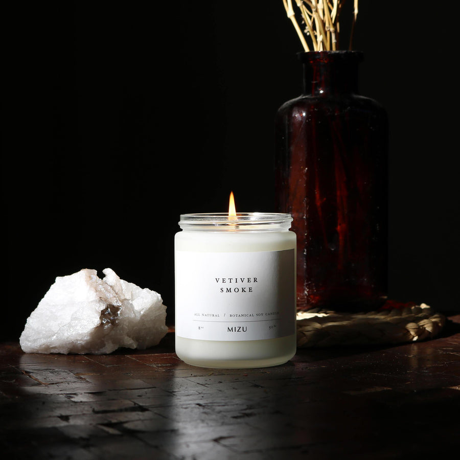 MIZU Minimal essential oil candle