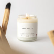 Palo Santo Essential Oil Candle